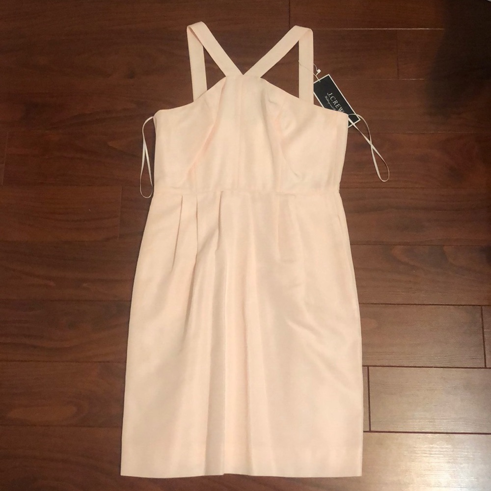 Jcrew baby pink dress